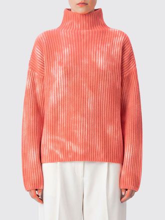 Diesel Maglia a collo alto in misto lana con motivo astratto e spalle cadute