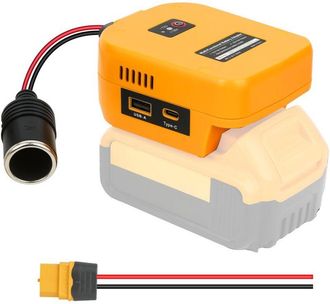 OEM Convertidor Reductor De 20 V A 12 V Para Adaptador De Bater&iacute;a Dewalt De 20 V M&aacute;x., Regulador Reductor De 12 V Cc, 10 A, 120 W Para Carritos De Golf, C