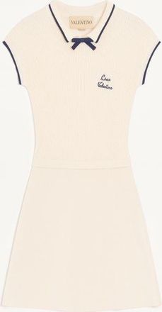 Valentino Abito In Maglia Donna BETULLA/PROVENCE BLUE/BETULLA XL