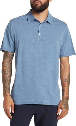 Coastaoro Awave Heathered Polo Shirt in Blue at Nordstrom Rack, Size Xx-Large