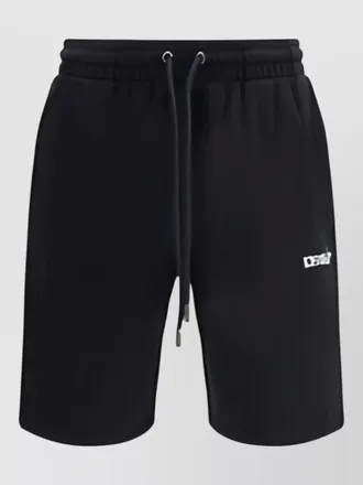 Off-white heraldic arrows skate sweatshort back pocket