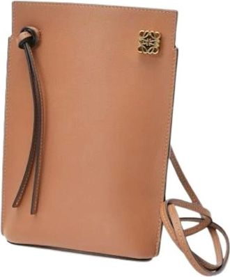 Loewe Pre-owned Cross Body Bags, female, Brown, Size: ONE SIZE Pre-owned Pouch
