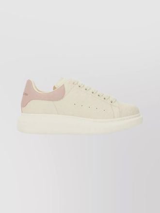 Alexander McQueen stylish sneakers with unique heel tab
