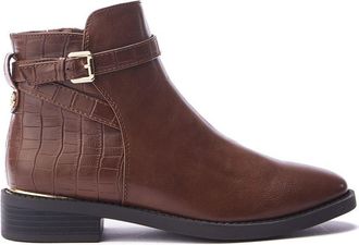 Moda in Pelle Moda in Pelle Womens Laira Tan Boots Faux Leather - Size EU 36