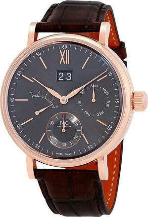 IWC Pre-owned IWC Portofino Slate Grey Dial Mens Watch IW516203