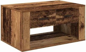 vidaXL Coffee Table Old Wood 80 x 50 x 40 cm Engineered Wood vidaXL