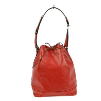 Louis Vuitton Pre-owned Bucket Bags, female, Red, Size: ONE SIZE Pre-owned Leather Bucket Bag
