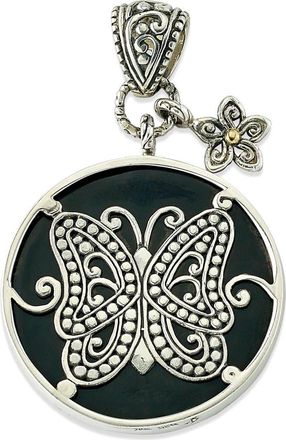 Samuel B. Blue Mother-of-Pearl Butterfly Pendant at Nordstrom Rack
