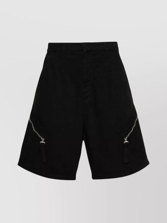 Jacquemus cotton mid-rise above-knee bermuda shorts