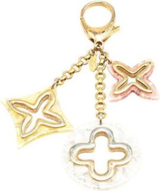 Louis Vuitton Pre-owned Accessories, female, Yellow, Size: ONE SIZE Pre-owned Fabric key-holders