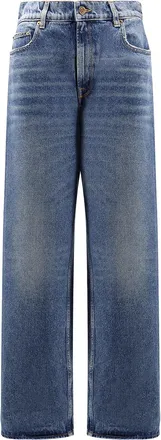 Golden Goose Kim Denim Medium Wash Jeans-Donna