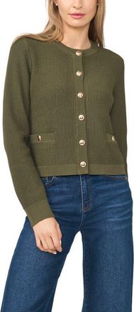 Ted Baker Jin Texture Stitch Cardigan in Mystic Forest at Nordstrom, Size X-Small