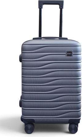 Infinity Leather Harde Shell Grijze Cabine 48 x 37 x 20 cm Bagagekoffer - Reis