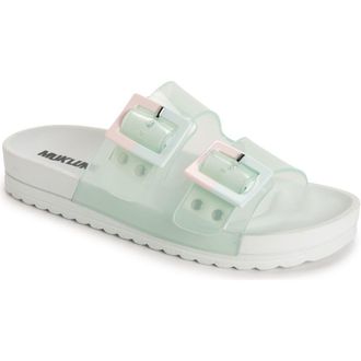 Muk Luks Womens Grand Cayman Sandal in Mint at Nordstrom, Size 11