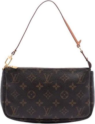 Louis Vuitton Pre-owned Shoulder Bags, female, Brown, Size: ONE SIZE Pre-owned Vintage Shoulder Bag