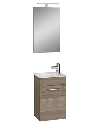 Vitra Mueble De Ba&ntilde;o Mia 39x61x28 Cm Con Espejo, Lavabo E Iluminaci&oacute;n Led, C&oacute;rdoba (miaset40c)
