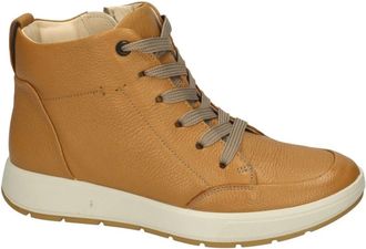 Ara Roma Plateau - Dames - Veterlaarzen - Bruin - 37 EU - Leer - Schoenen