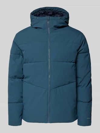 Jack & Jones Jack & Jones Steppjacke mit Kapuze in Ocean, Größe XXL