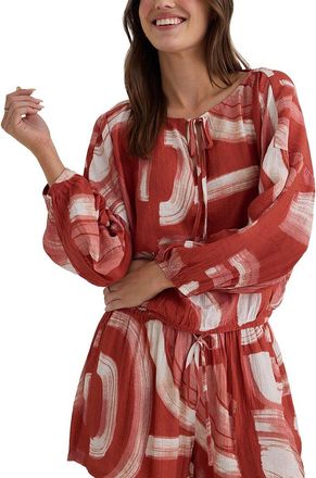 Bella Dahl Tie Up Pullover Top