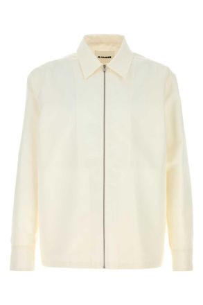 Jil Sander White Poplin Shirt