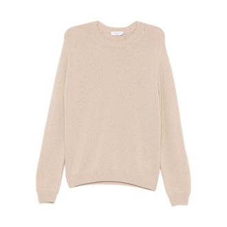 Boglioli Jersey de cuello redondo - Knitwear - Hombre - Beige - XL