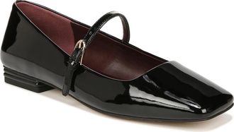 Franco Sarto Womens Franco Sarto Tinsley Flats Black Patent Square Toe Mary Jane RHS6574