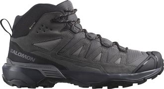 Salomon Mens Walking Boots X Ultra 360 LTR Gore Tex Waterproof Mid Lace Up grey - Size UK 7.5