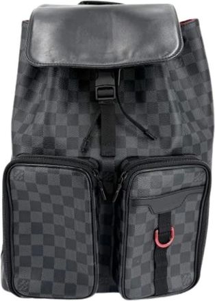 Louis Vuitton Pre-owned Zaino Damier Graphite - - Pre-owned - Uomo - Grigio - ONE SIZE