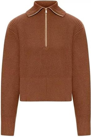 Max Mara Cashmere And Wool Sweater With Zip