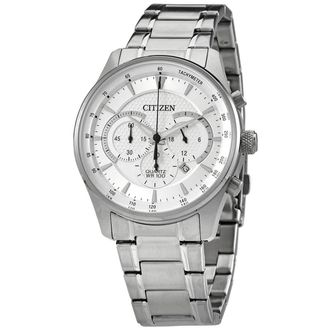 Citizen Chronograph Quartz Silver Dial Mens Watch AN8190-51A