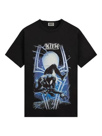 Kith T-shirt con grafica - Nero