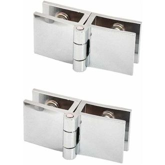 OEM Bisagra De Clip Para Puerta De Vidrio De 180 Grados Sin Necesidad De Taladrar, Apta Para Vidrios De 5 Mm A 8 Mm De Espesor