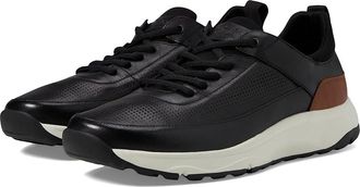 Florsheim Satellite Perf Lace-Up Sneakers Mens Shoes Black : 13 M (D), Leather