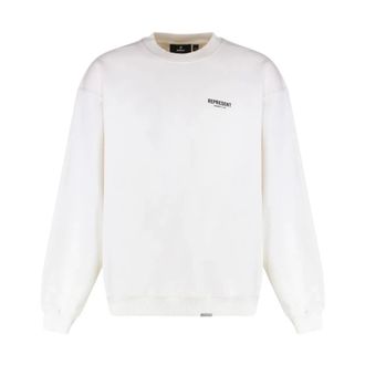 Represent Represent, Heren, Sweatshirts & Hoodies, Wit, Maat: S Katoen