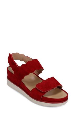 Vaneli Ulani Wedge Sandal in Red at Nordstrom, Size 6.5