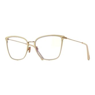 Tom Ford FT5839-B 025 Ivory/Clear Blue Light Block 56mm