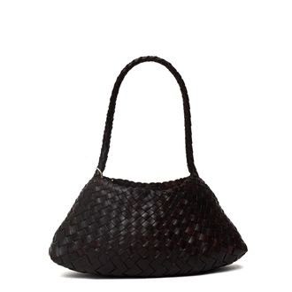 Dragon Diffusion Rosanna Mini Handwoven Buffalo Leather Shoulder Bag