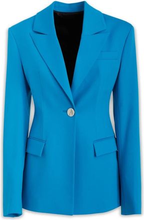 The Attico Blazer - Dames - Blazers - Blauw - M - Wol - Jassen
