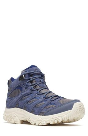 Merrell Moab 3 Mid Waterproof Hiking Shoe in Greystone at Nordstrom, Size 11.5