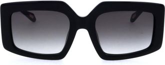 Just Cavalli Ladies Black Square Sunglasses SJC020