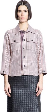 Bottega Veneta Check Viscose Shirt