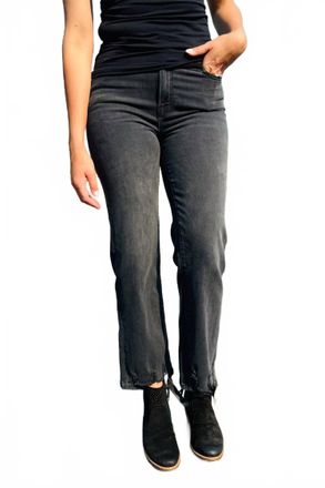 Hidden Jeans Tracey Destroyed Hem Jean In Black