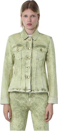 Ganni Mujer, Chaquetas, Verde, Talla: M