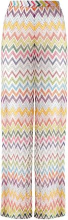 Missoni Elasticated-Waistband Trousers - Womens - Fabric