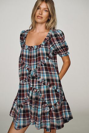 Pilcro 100% Cotton Textured Mini Dress
