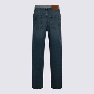 Marni Womens Jeans Azure _100 % Co
