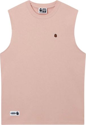 Fingercroxx Canotta con ricamo logo - Rosa