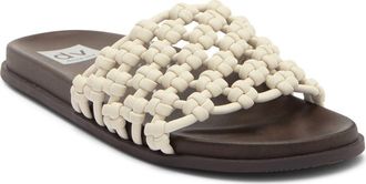 Dolce Vita Galossa Knotted Slide Sandal in Ivory at Nordstrom Rack, Size 7.5