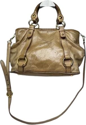 Miu Miu Pre-owned Handbags, female, Yellow, Size: ONE SIZE Pre-owned Handbag