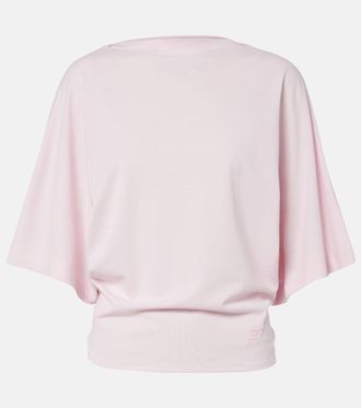 Jacquemus Moisson oversized open-back jersey T-shirt